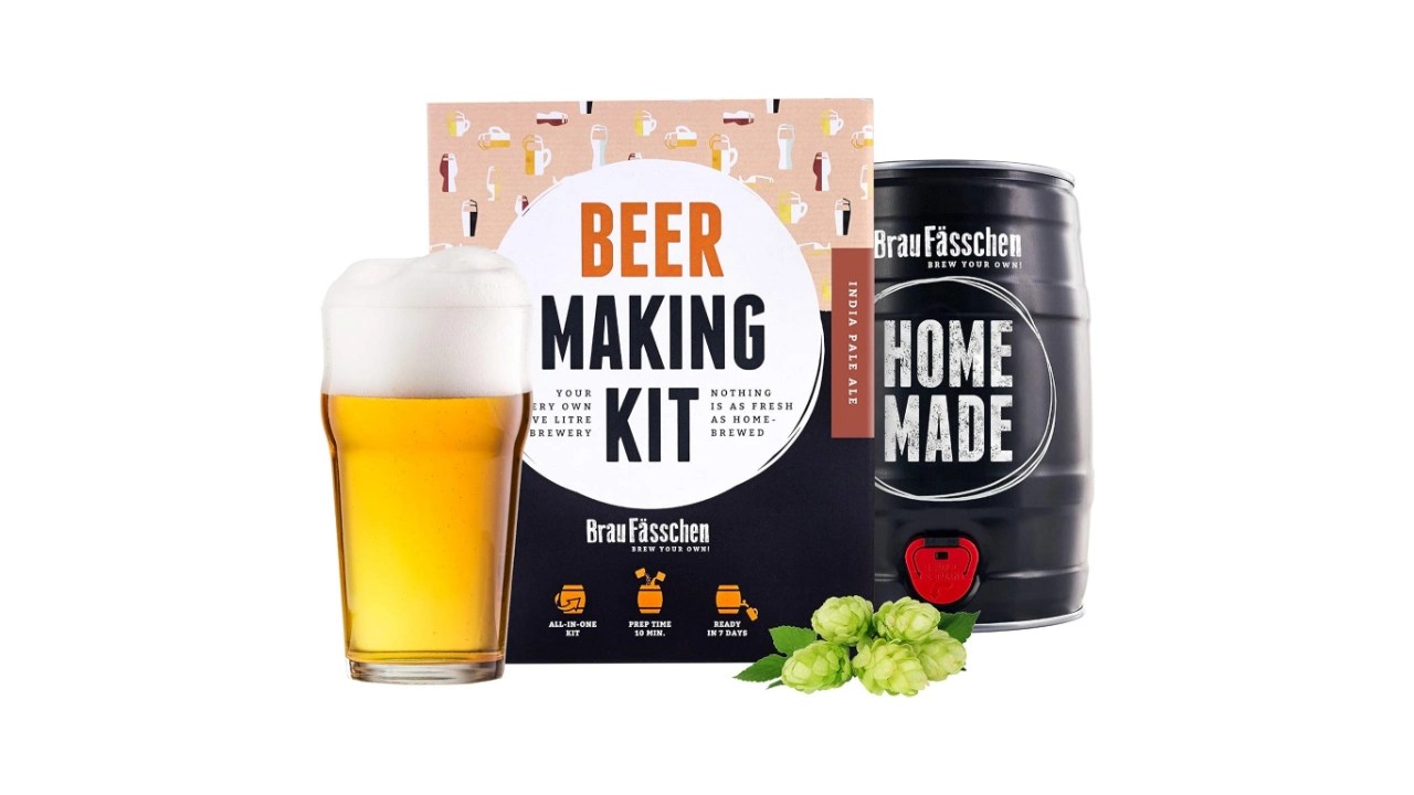 BrewBarrel Kit Premium para elaborar Cerveza Artesanal